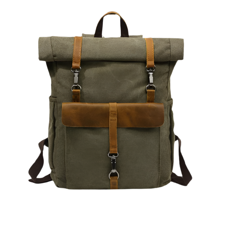 Variant image for Raleigh | Retro Canvas Travel Backpack-5