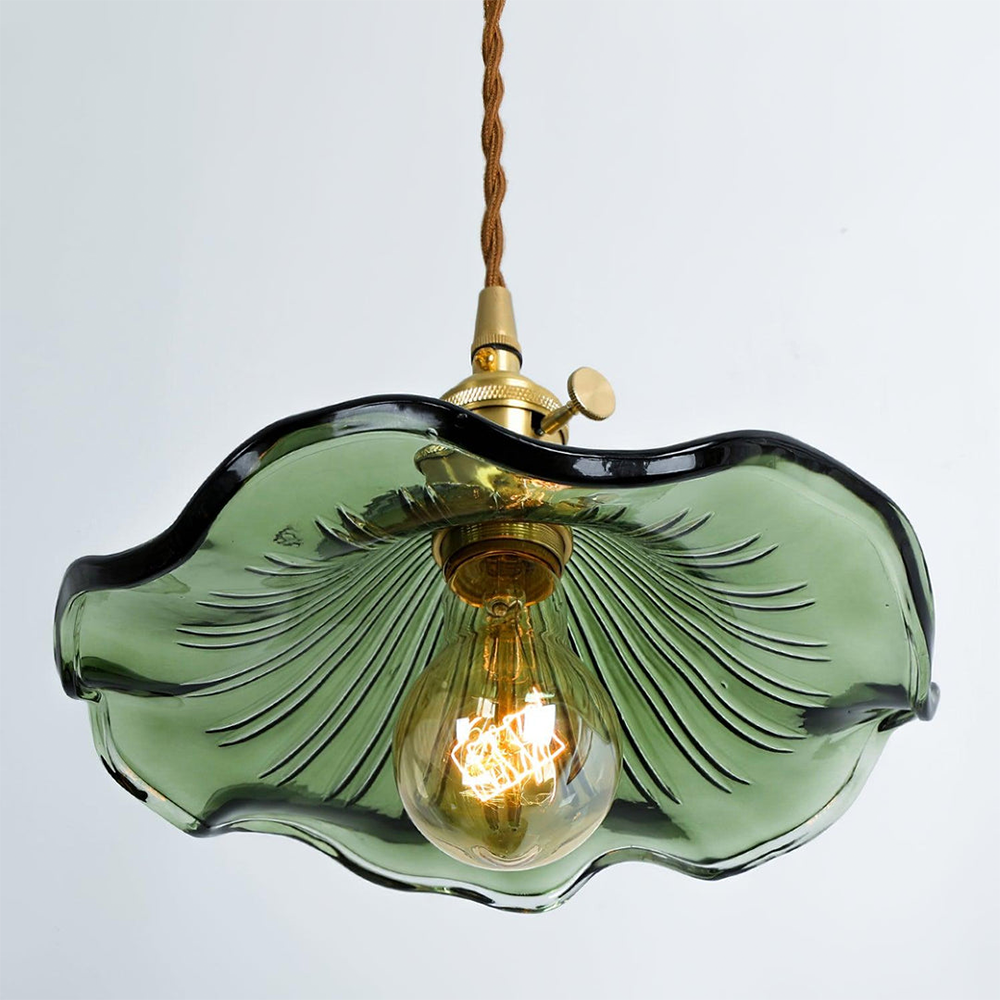 Chic Flower Design | StellarFlora Glass Pendant Lamp