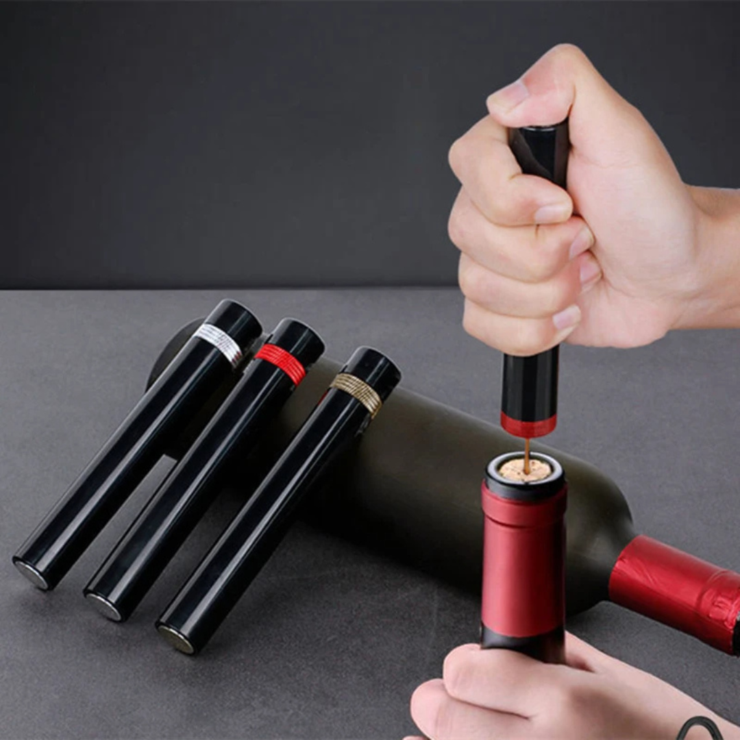 Wine Bottle Opener | CorkMaster Air Pump Cork Removal Tool