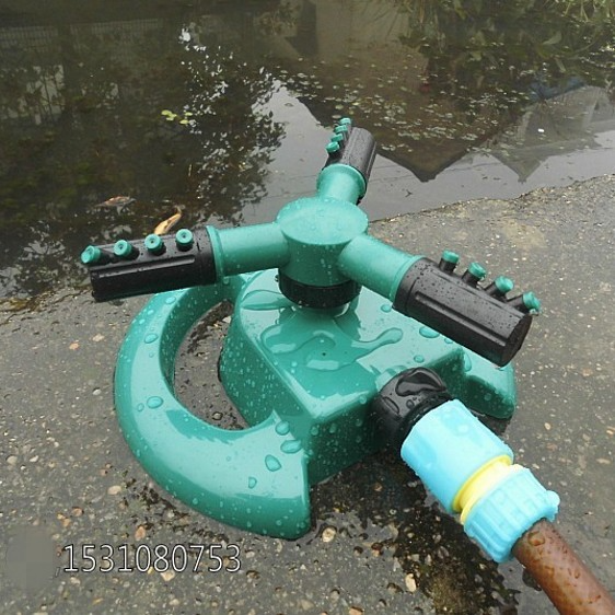 AquaWhirl TerraSpray | Fully Adjustable 360° Garden Sprinkler for Lush, Even Lawn Coverage