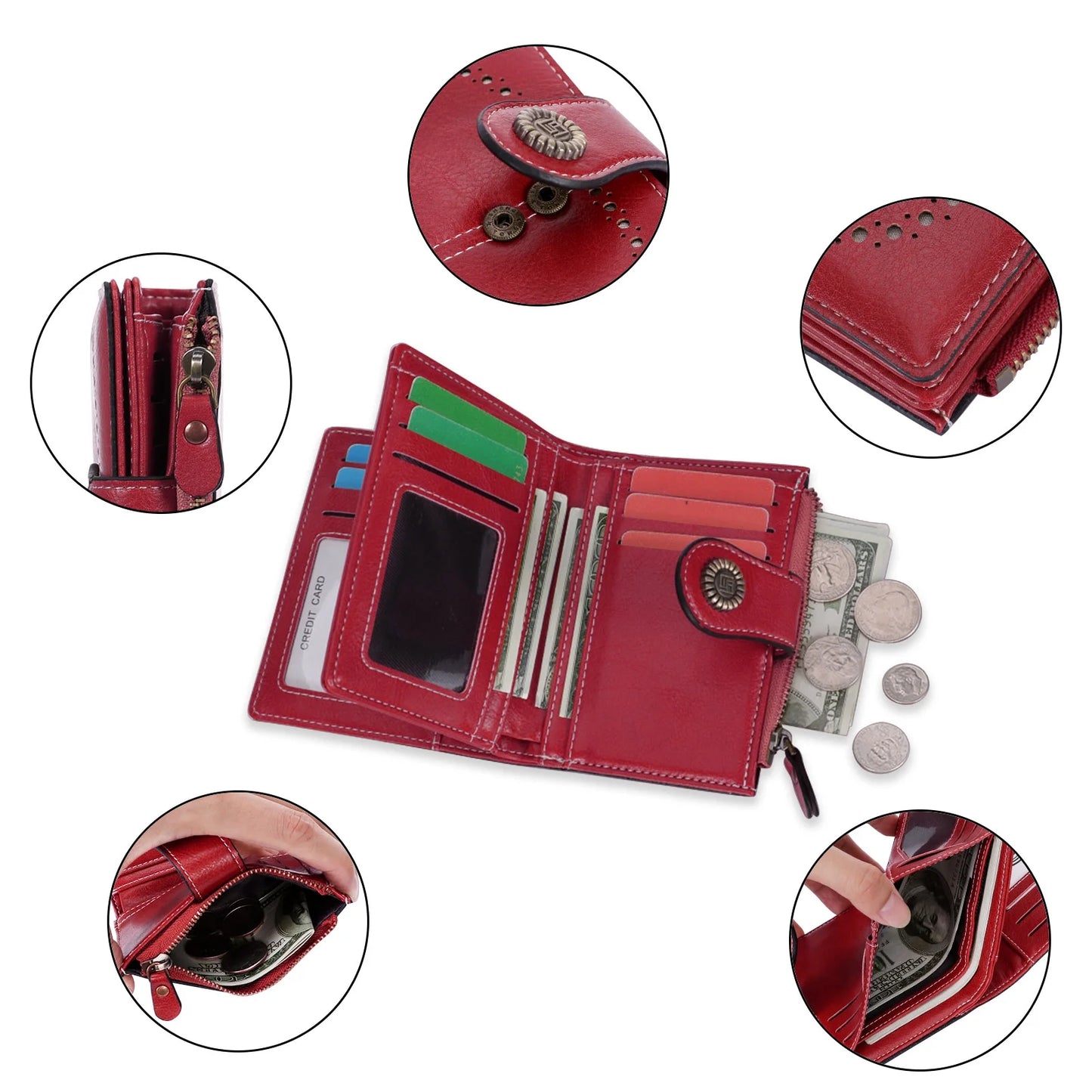 Odile | Peony Pocket Purse