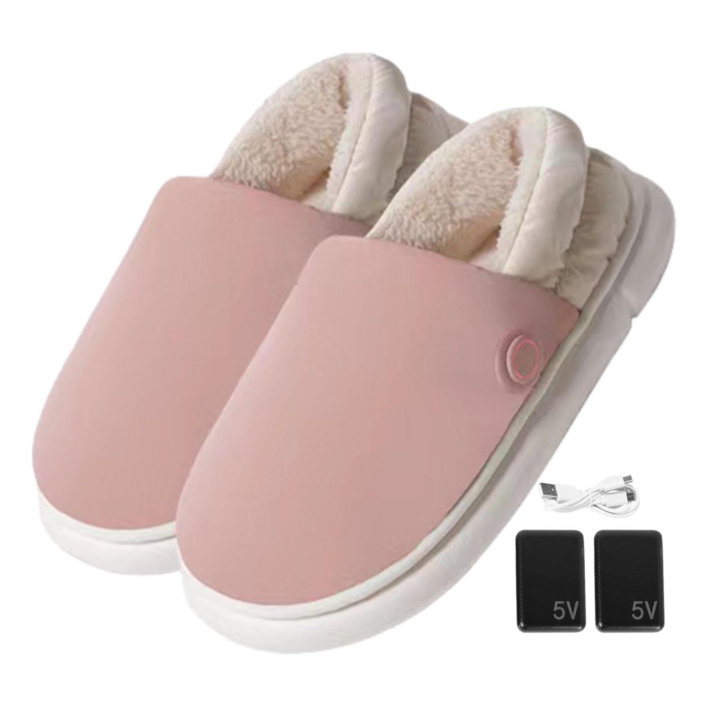 Adjustable Electric Slippers | Heated Warmth for Cozy Home Relaxation