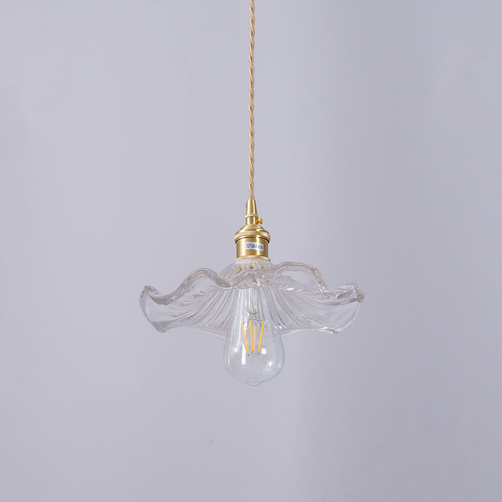 Chic Flower Design | StellarFlora Glass Pendant Lamp