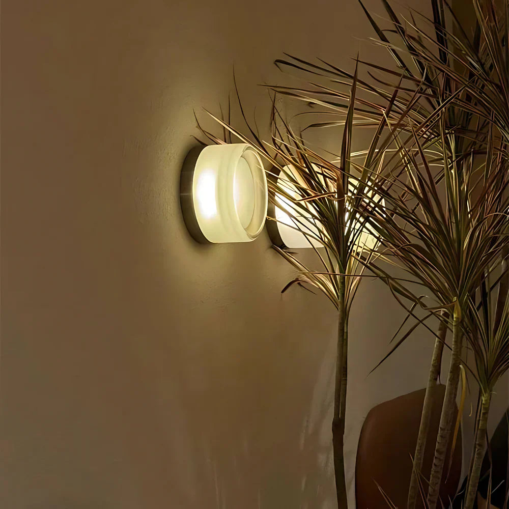 Sleek Aluminum Glow | CosmoShine LED Wall Light