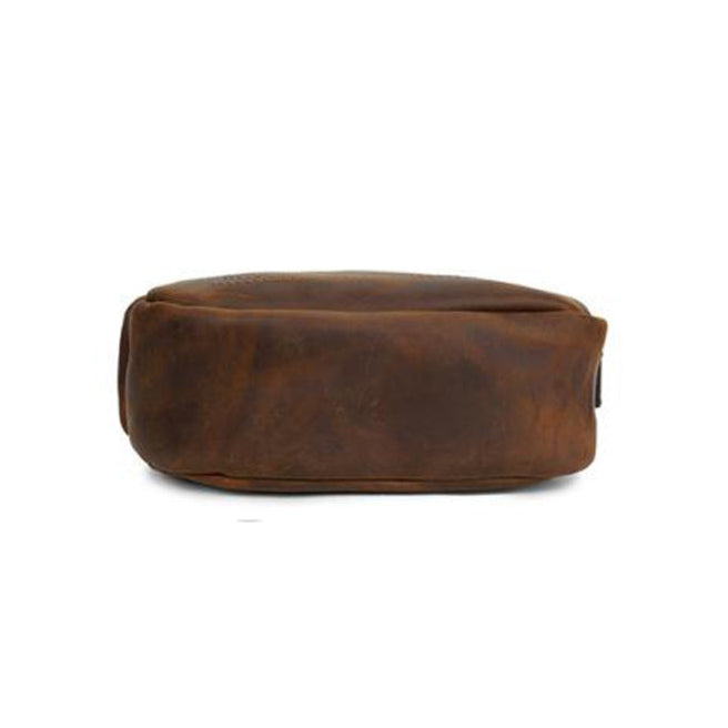 Retro | Men's Leather Sling Bag - Full Grain, Spacious Design, Adjustable Strap-5