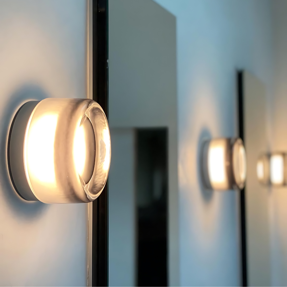 Sleek Aluminum Glow | CosmoShine LED Wall Light