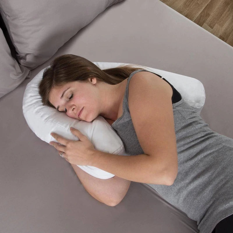Comfort Side Sleeper Pillow | Ear Hole Support Cushion
