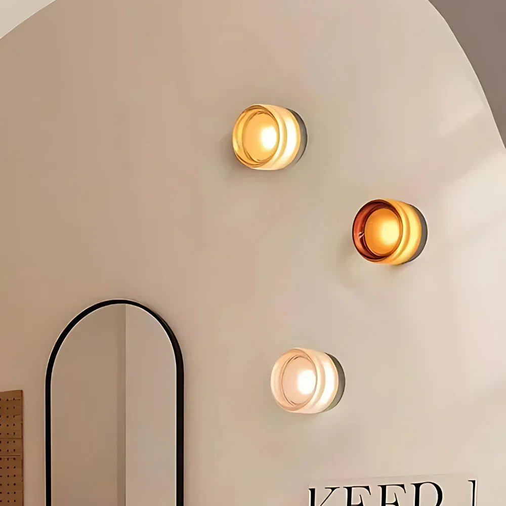 Sleek Aluminum Glow | CosmoShine LED Wall Light