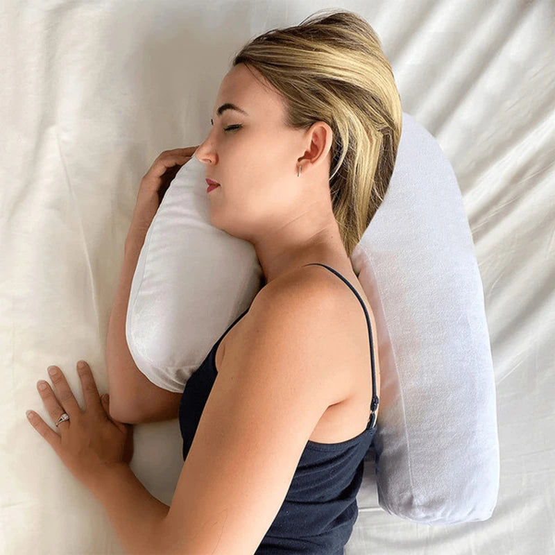 Comfort Side Sleeper Pillow | Ear Hole Support Cushion