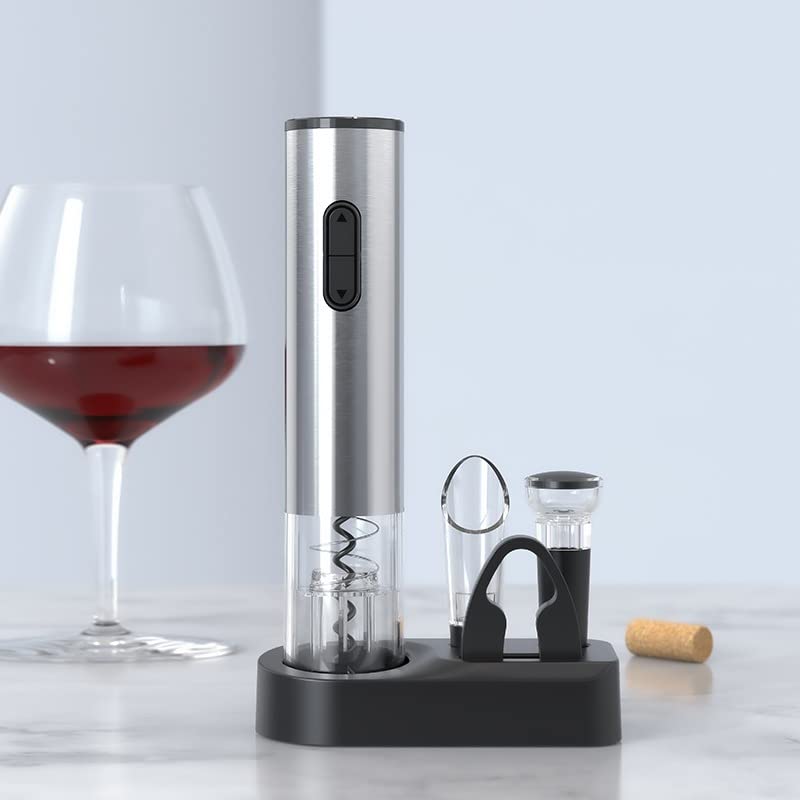 Electric Corkscrew | Wine Bottle Opener with Foil Cutter