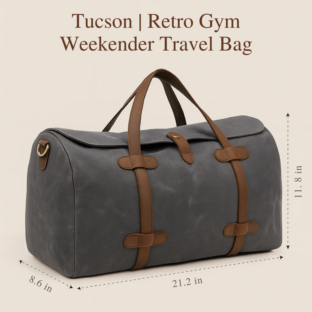 Tucson | Retro Gym Weekender Travel Bag