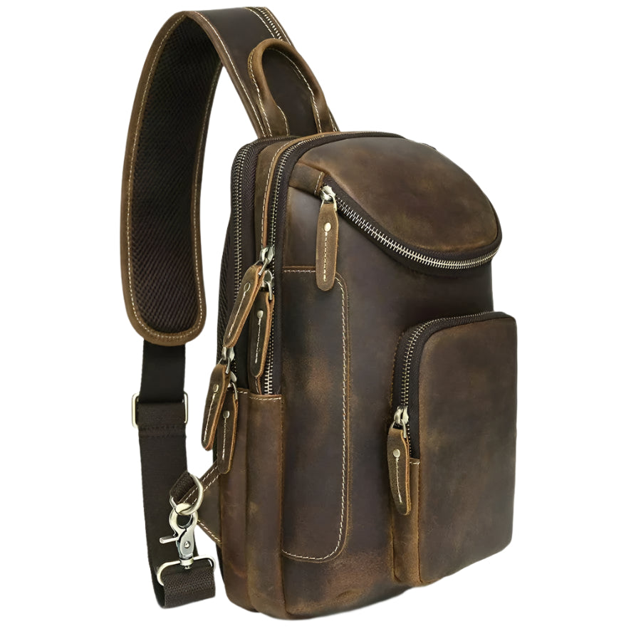 Tabasco | Buffalo Leather Sling Bag for Men and Women-1