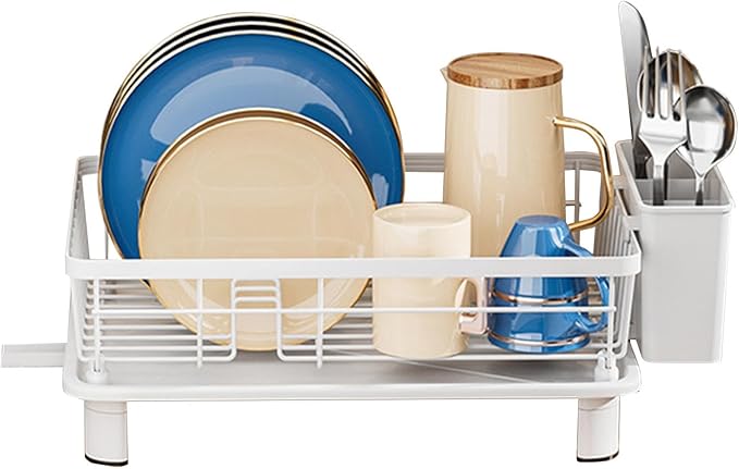 HydroStack | Multifunction Dish Drying Rack with Drainage