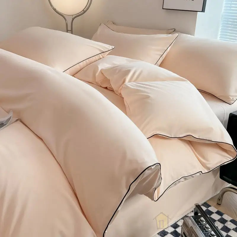 Soft Bed Sheet Set | Fits Double, Queen & King Size Beds