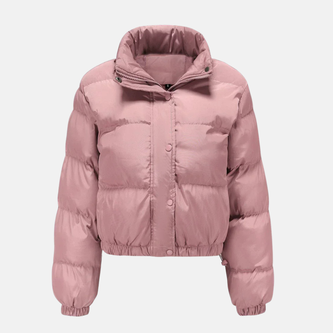 Milan | Women’s Quilted Puffer Jacket with Cropped Hem