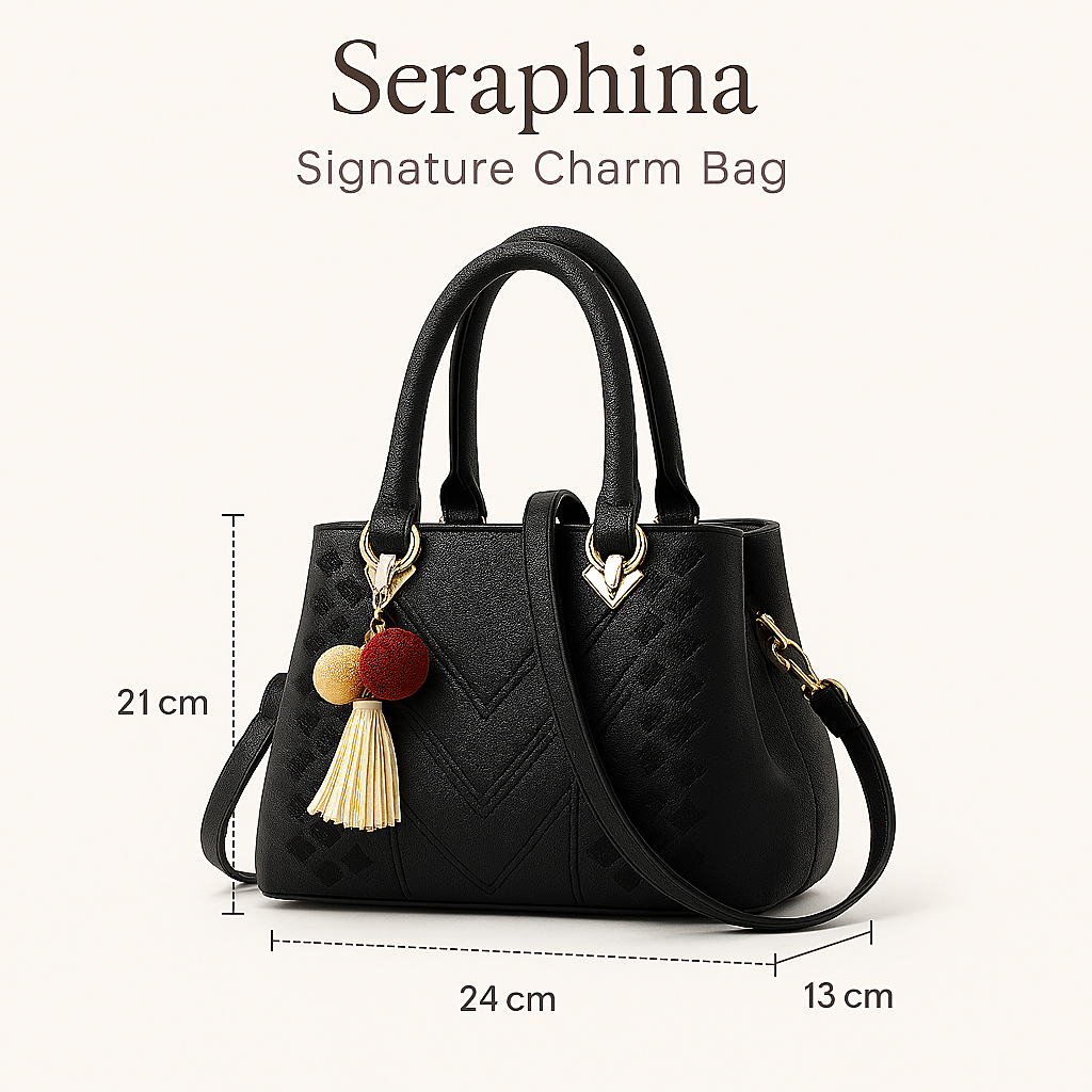 Seraphina | Signature Charm Bag