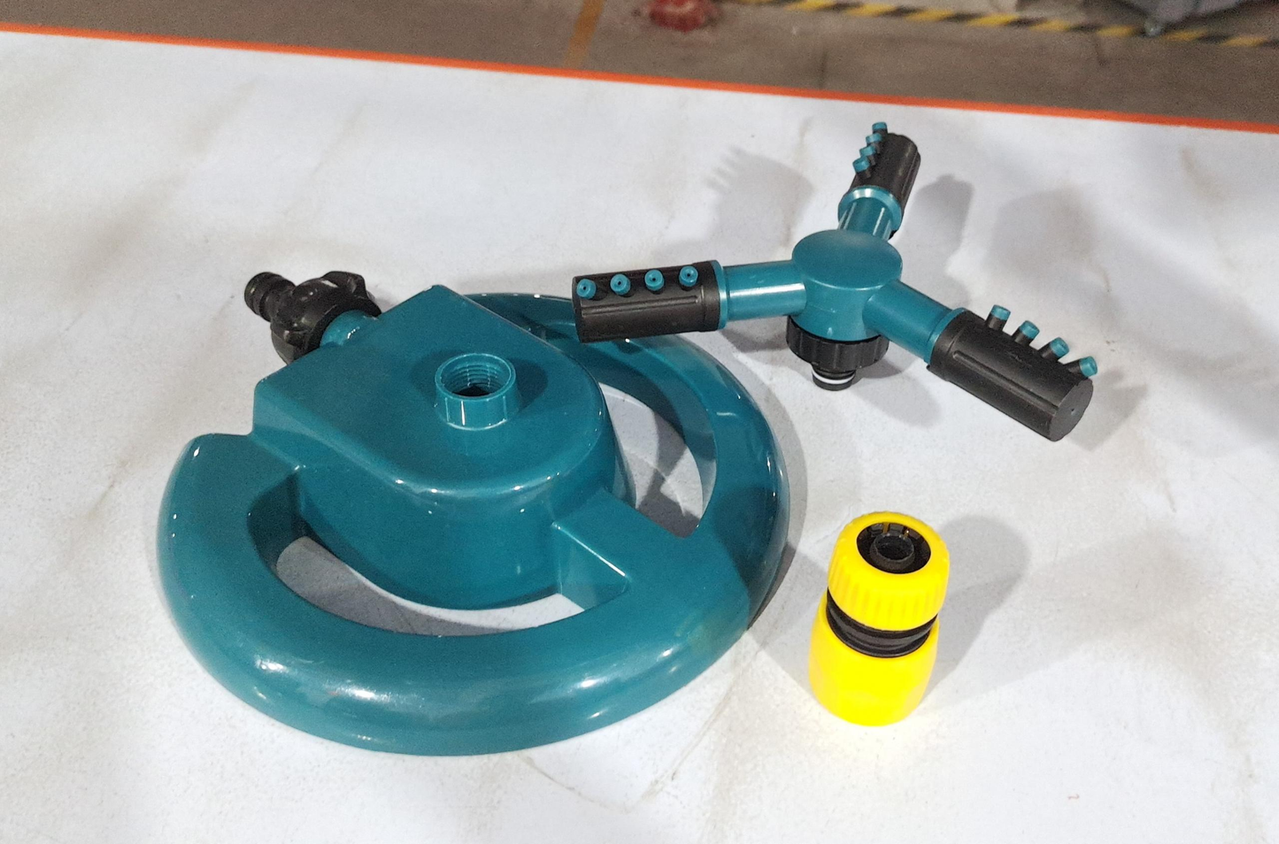 AquaWhirl TerraSpray | Fully Adjustable 360° Garden Sprinkler for Lush, Even Lawn Coverage