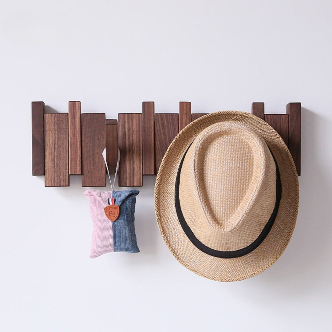Handmade Musical Hooks | CrescendoRack Wooden Wall Décor