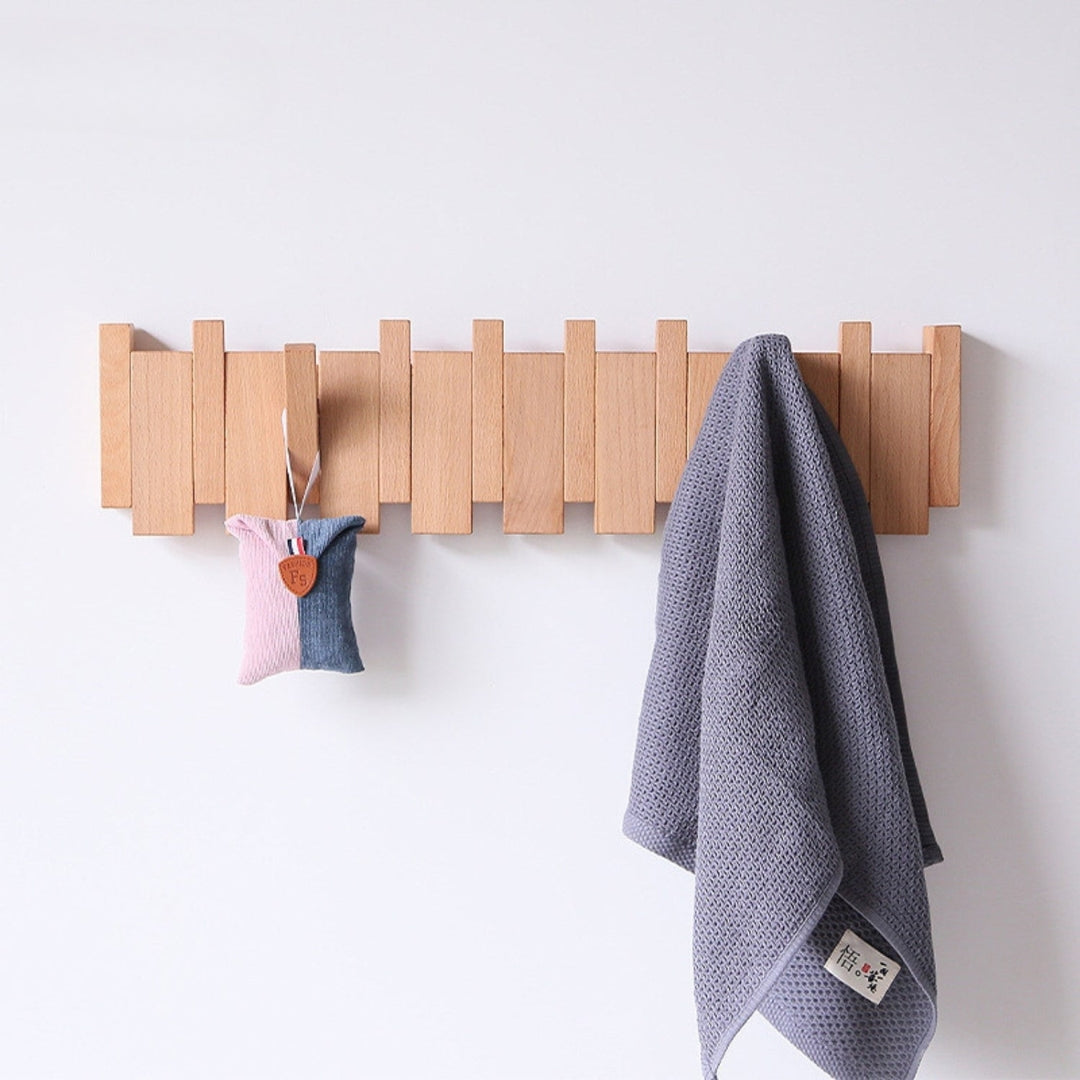 Handmade Musical Hooks | CrescendoRack Wooden Wall Décor