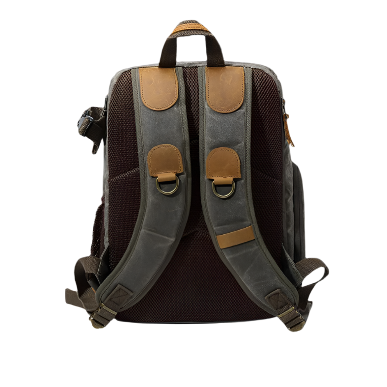 Charleston | Eco-Friendly Canvas Camera Backpack with All-Weather Protection-5