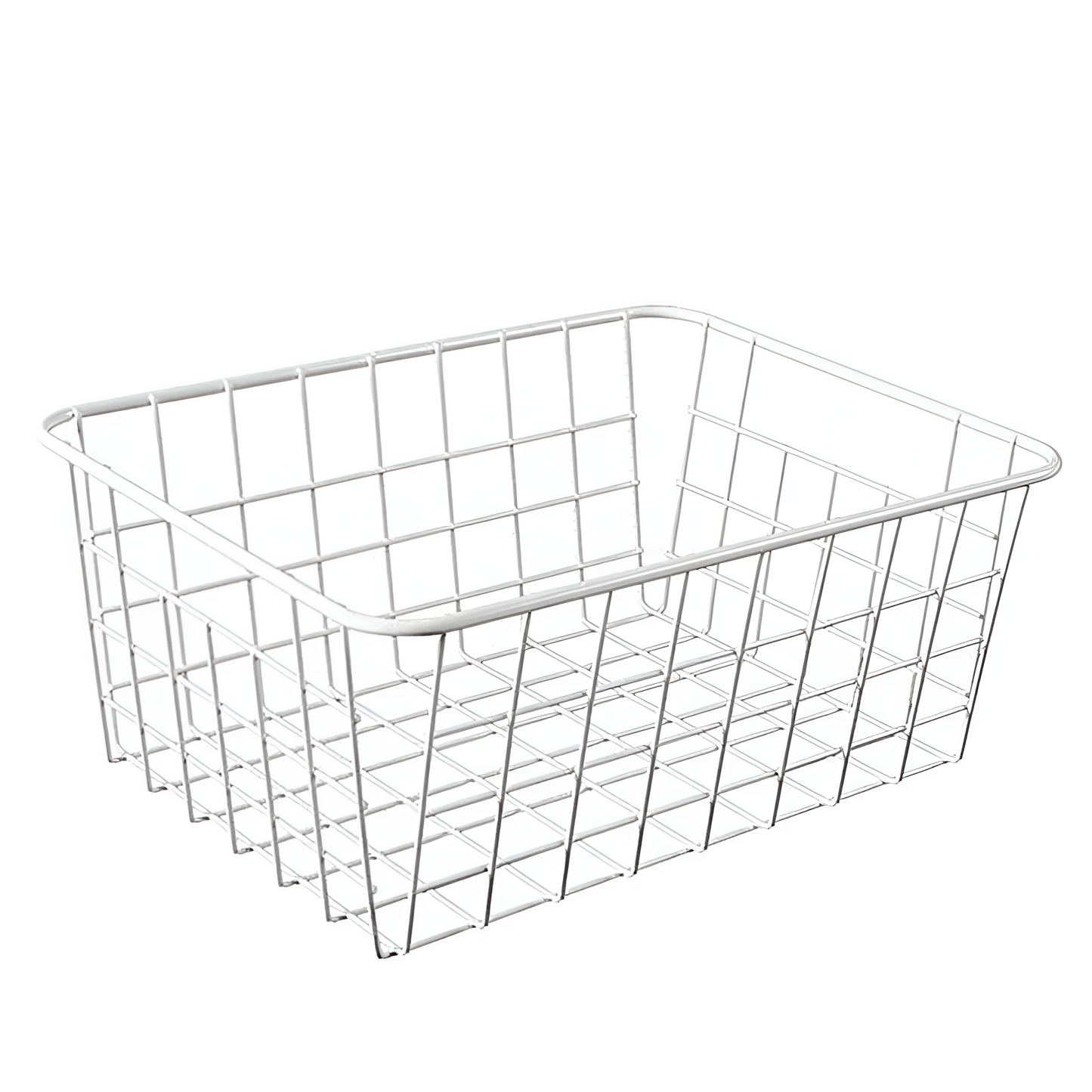 GridHaus Wire Basket | Modern Storage with Handles for Effortless Organization