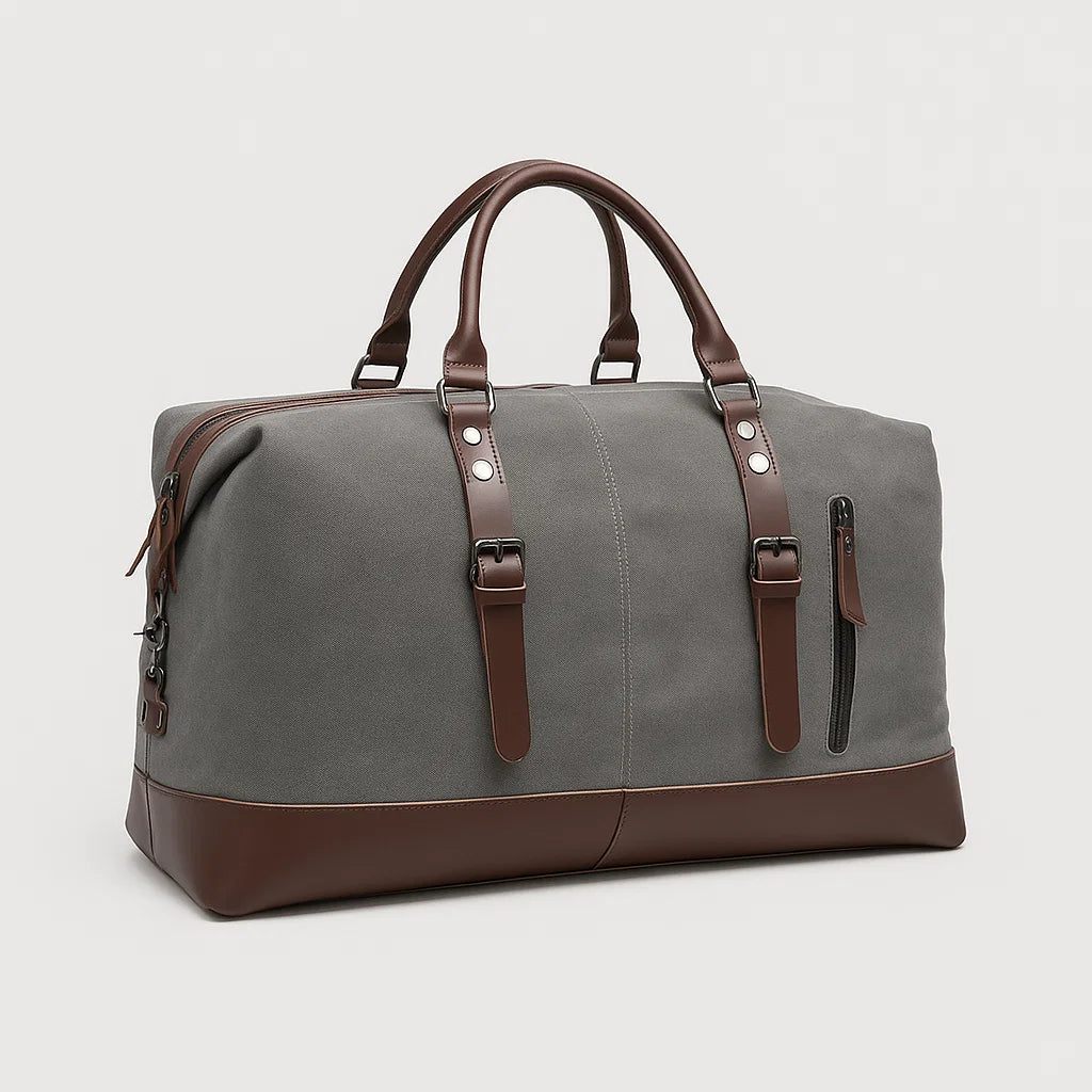 Anchorage | Vintage Canvas Holdall Bag for Travel and Daily Use