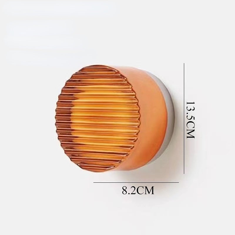 Modern Interior Accent | HavenGlow Round LED Wall Lamp