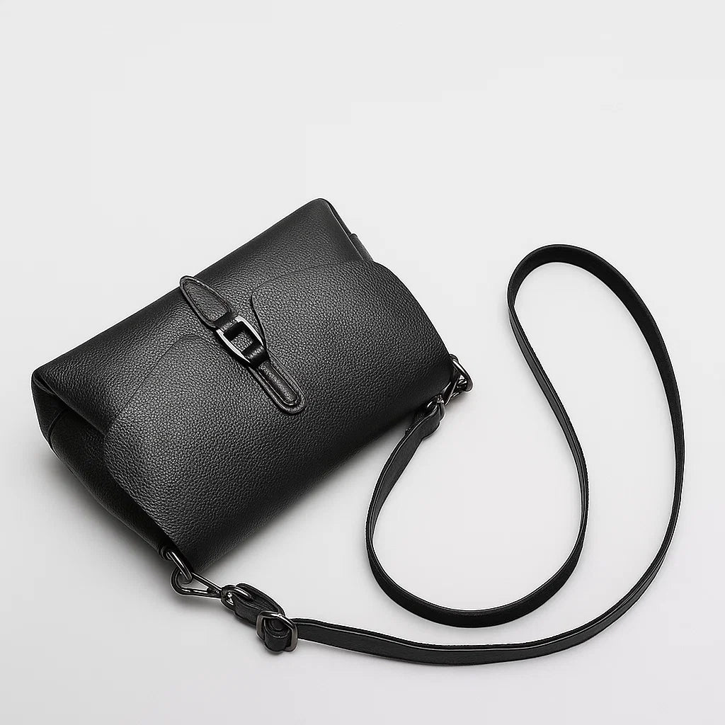 Astrid | Retro Box Buckle Satchel