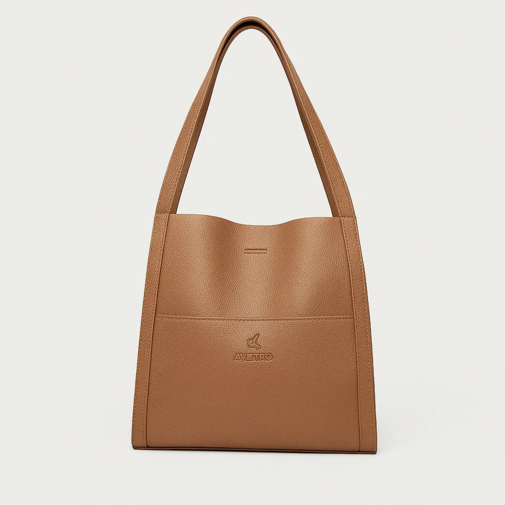 Ava | Soft Vegan Leather Tote Bag