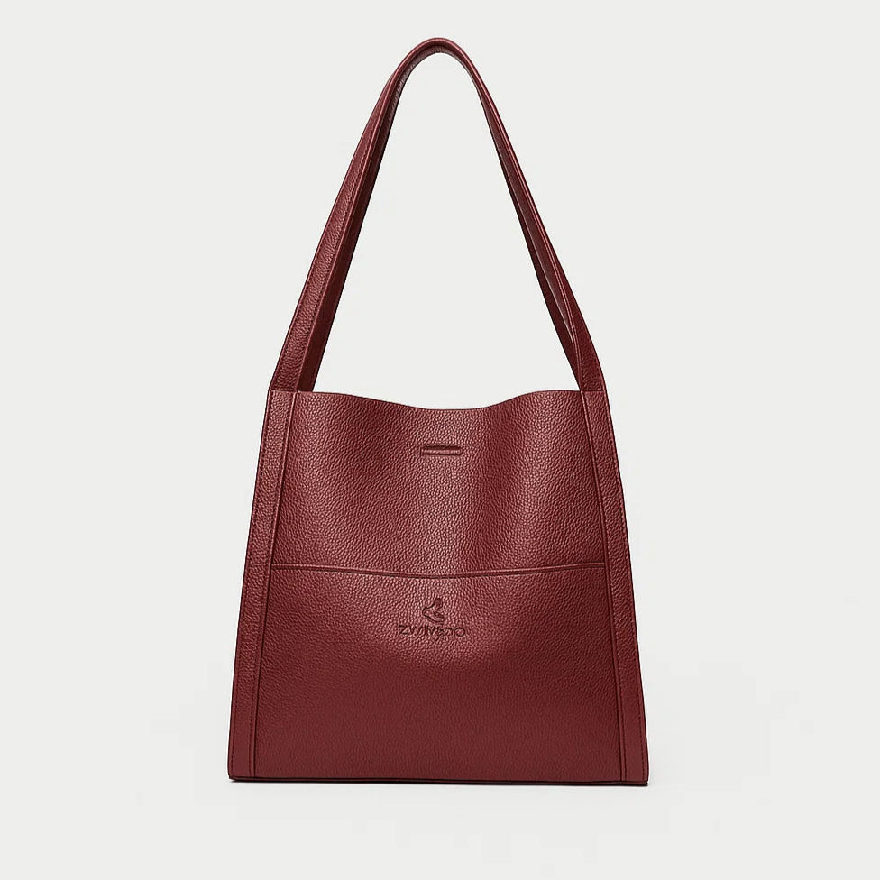 Ava | Soft Vegan Leather Tote Bag