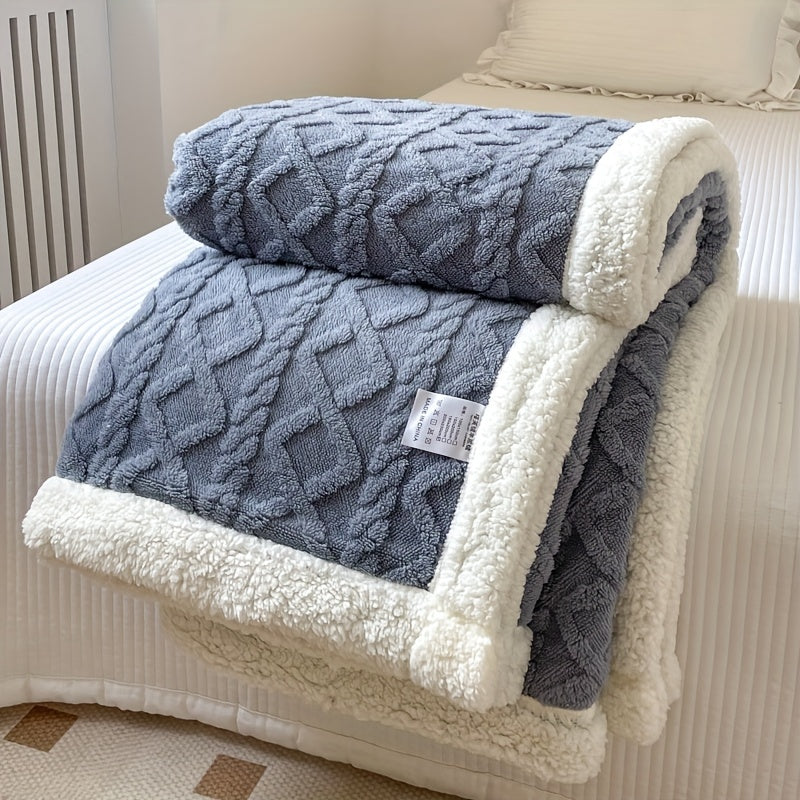 Soft Home Blanket | Comfort Throw for Bed, Sofa & On-the-Go Use