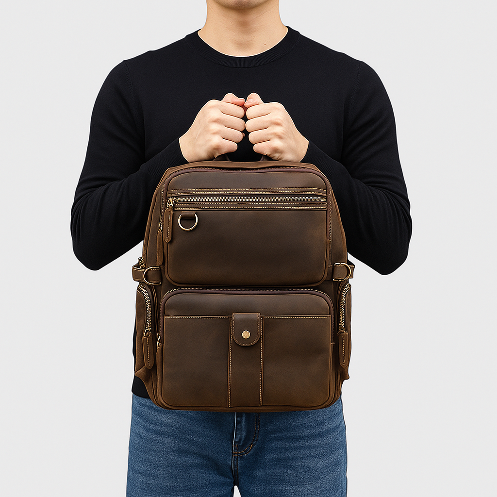 Basel | Travel Backpack with Padded Laptop Sleeve