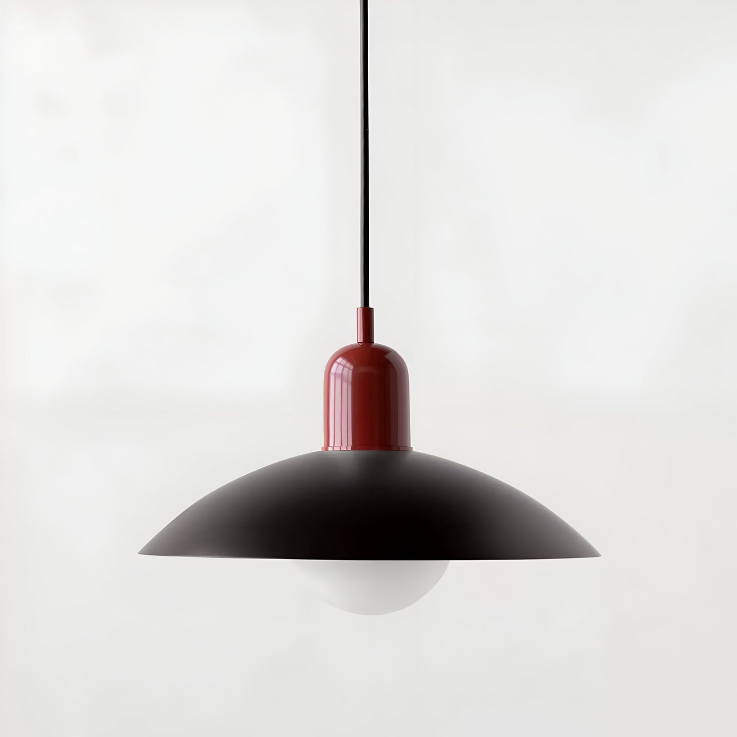 Maison Macaron Pendant | Sculpted Iron Shade in Bauhaus Hues