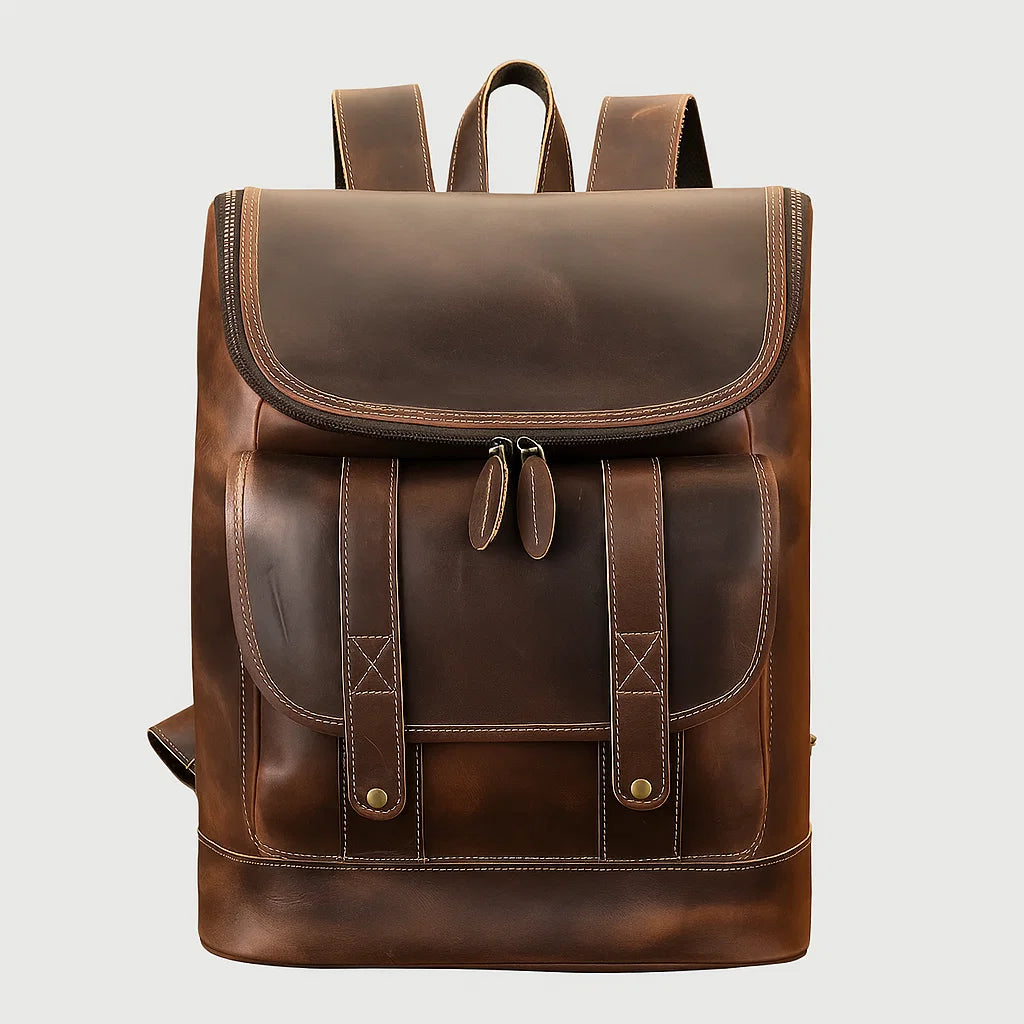 Bram | Vintage Utility Zip Backpack