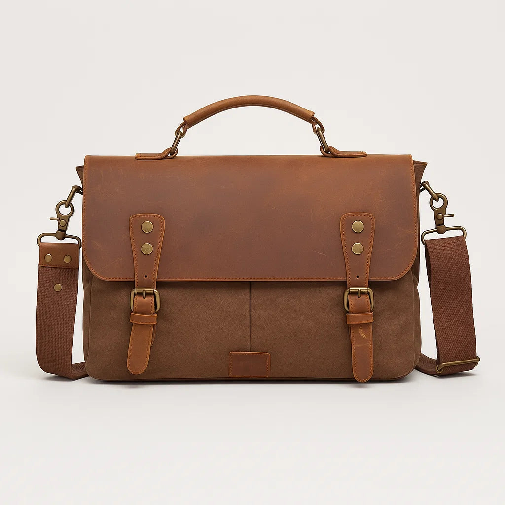 Brannic | Tactical Vegan Leather Messenger Bag