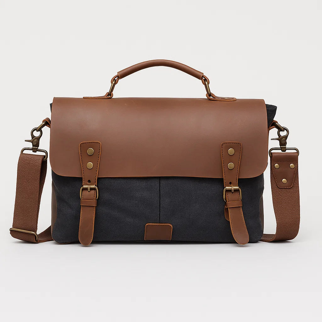 Brannic | Tactical Vegan Leather Messenger Bag