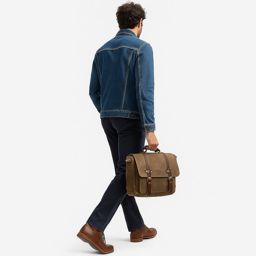 Bruges | Messenger Bag for Men With Adjustable Shoulder Strap