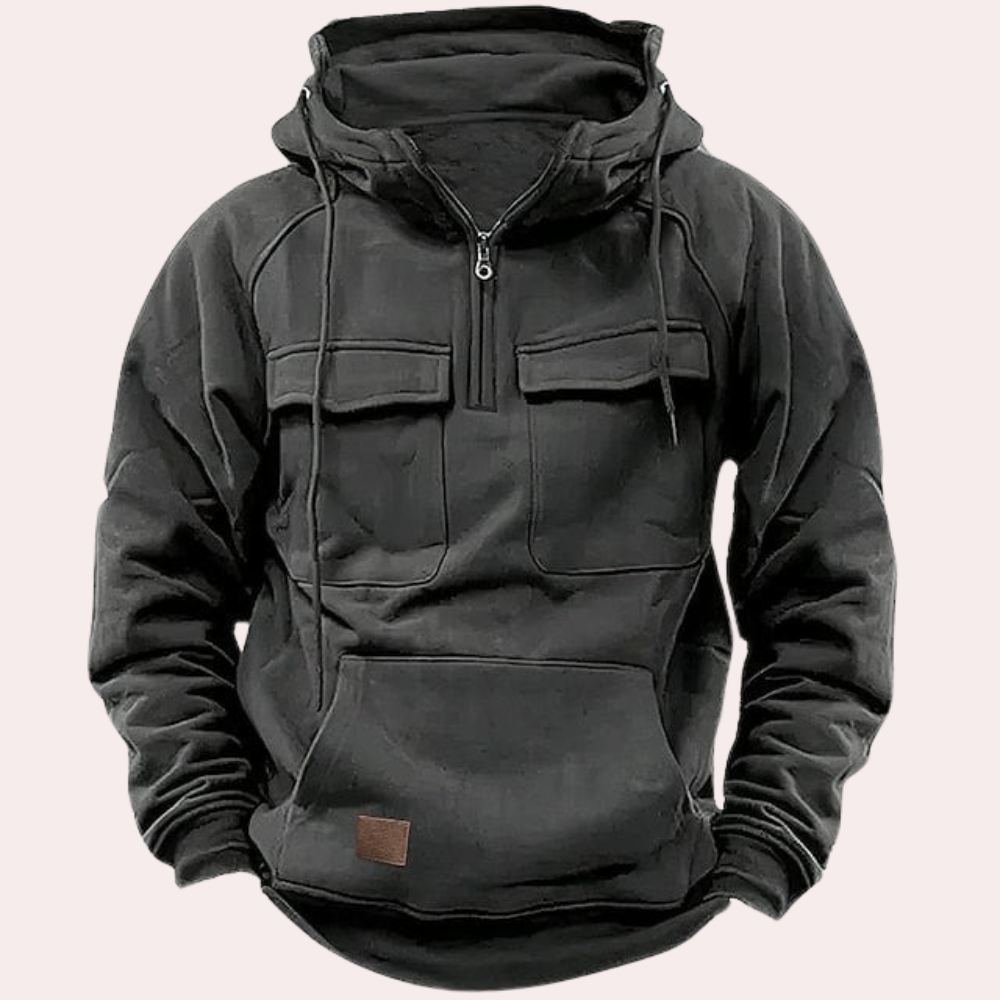 Brady | Men’s Classic Solid Color Hoodie