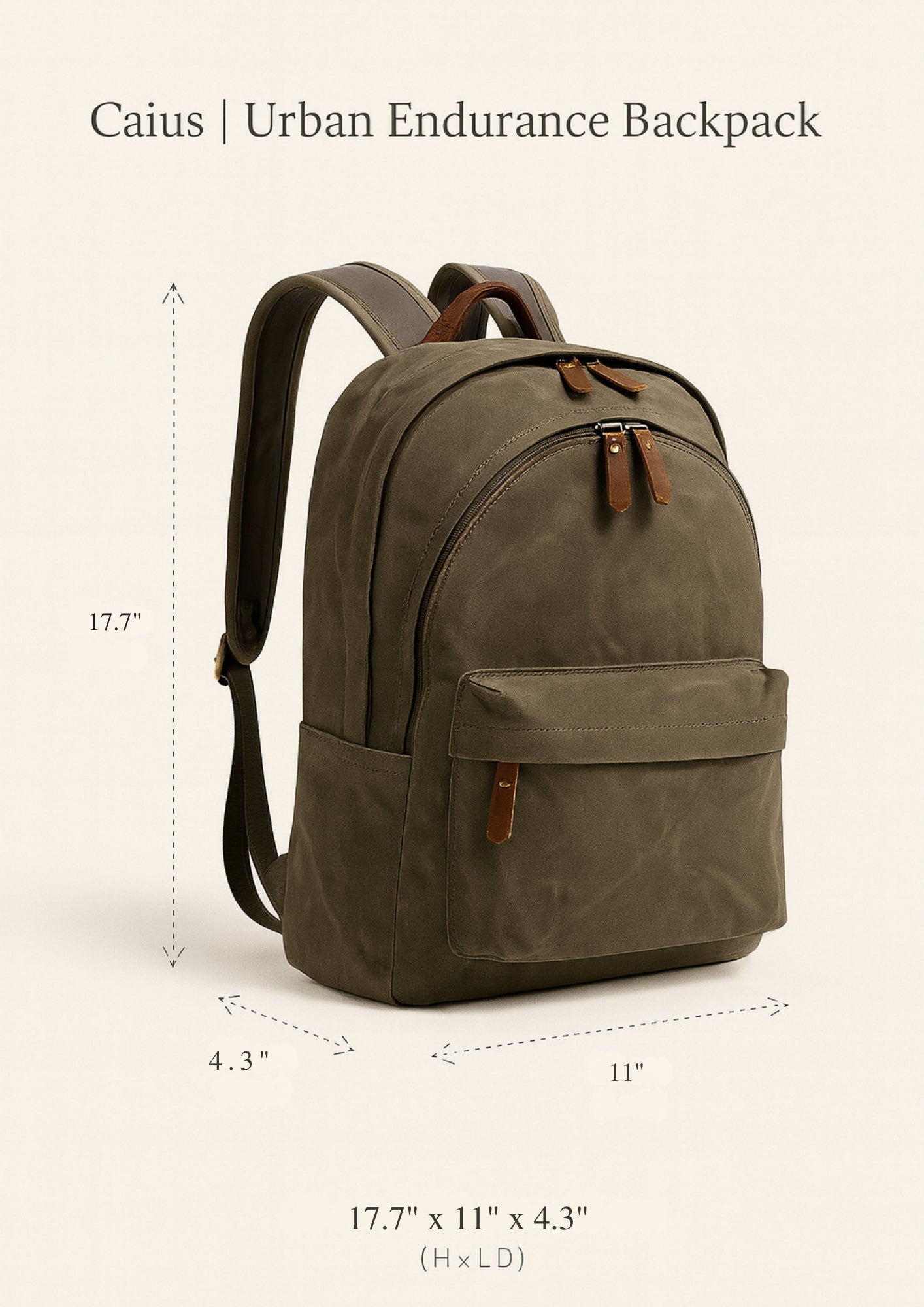 Caius | Urban Endurance Backpack