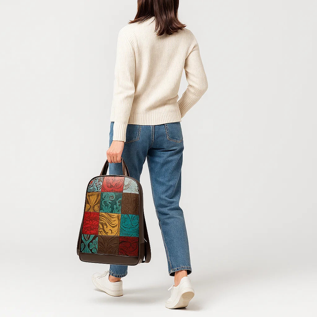 Calandra | Mosaic Tile Backpack