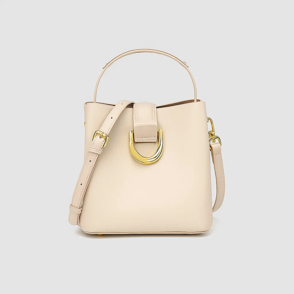 Camille | Luxe Buckle Bucket Bag