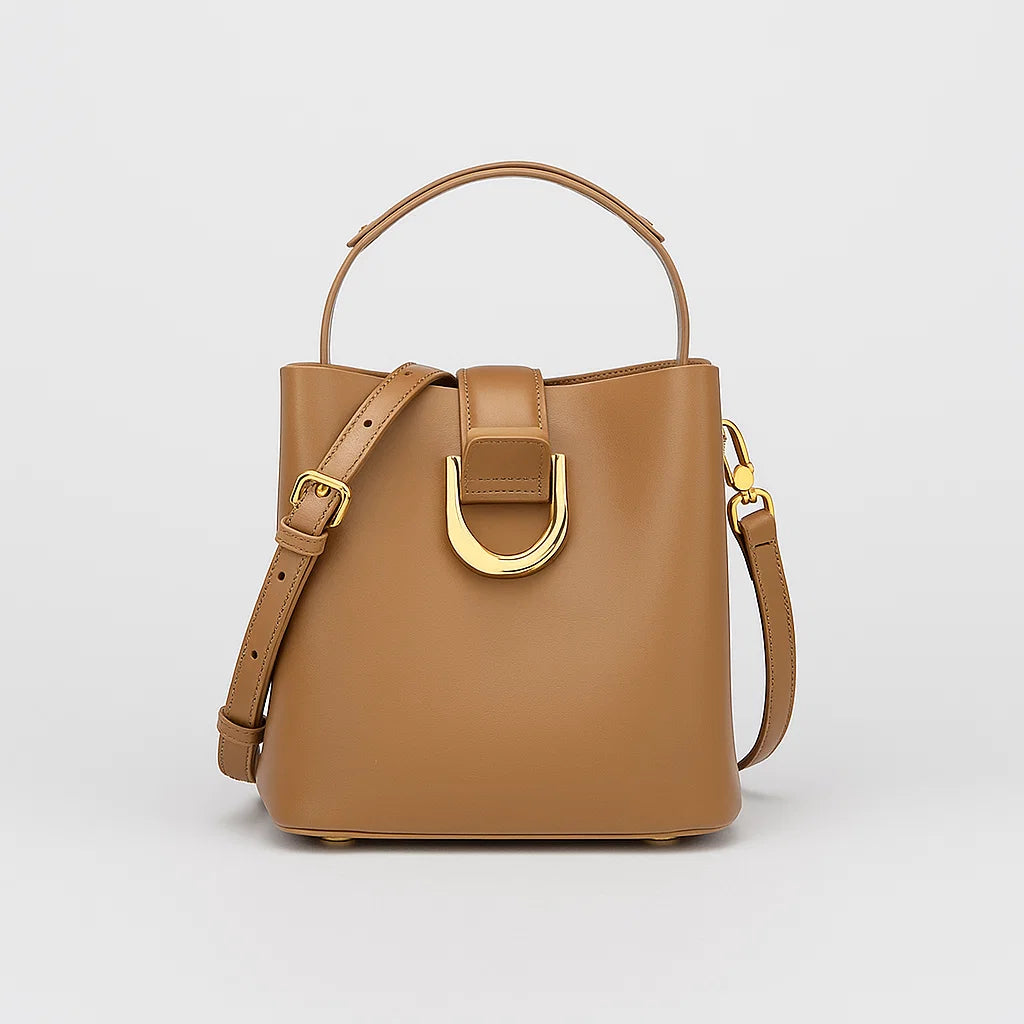 Camille | Luxe Buckle Bucket Bag