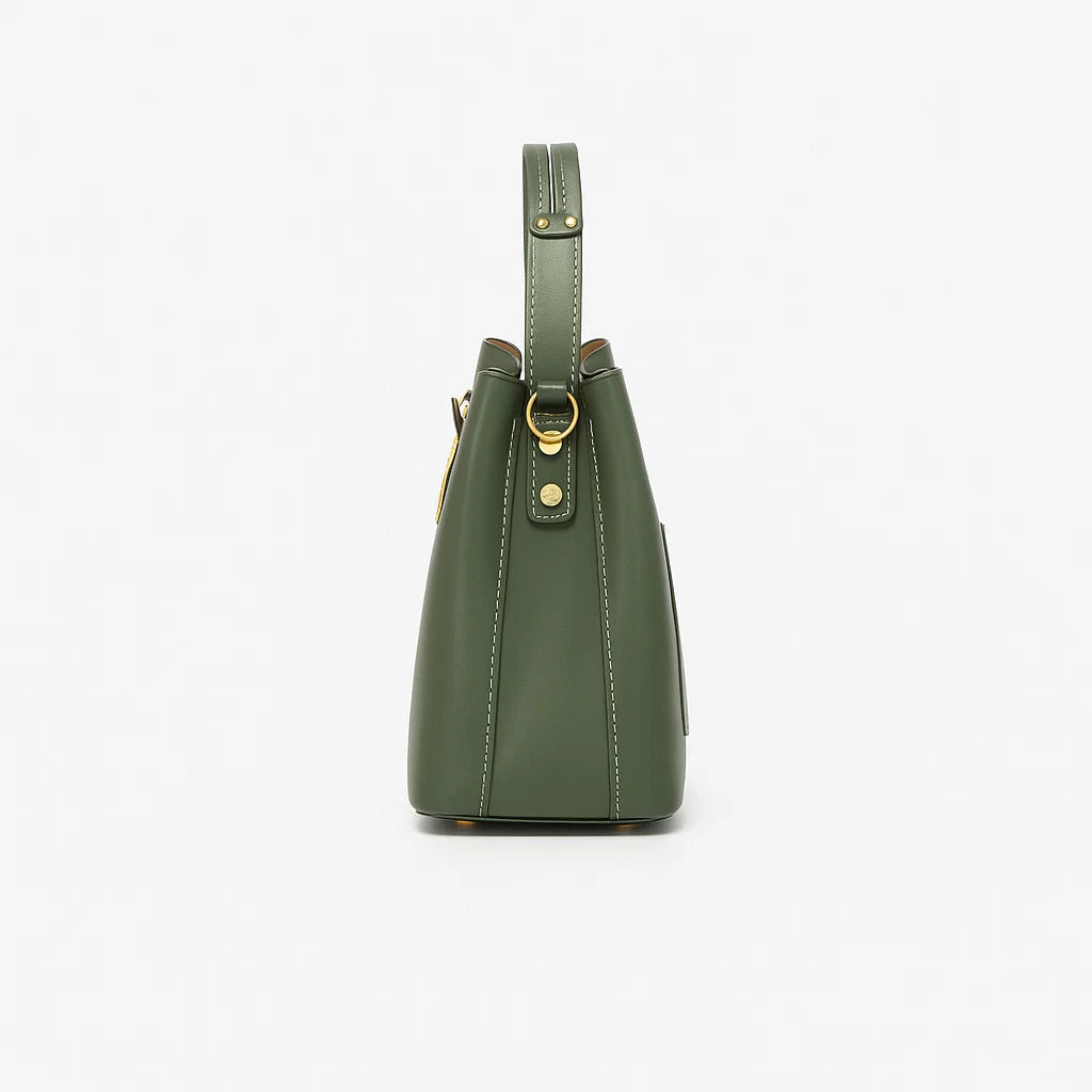Camille | Luxe Buckle Bucket Bag