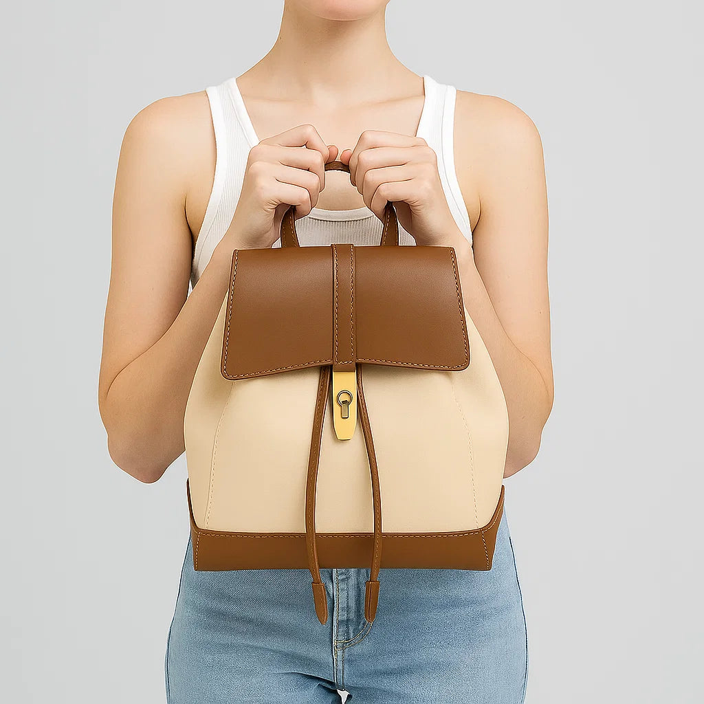 Camille | Parisian Lock Backpack