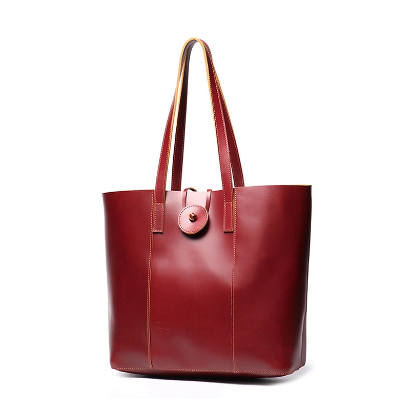 Classic Crazy Horse Leather Tote Bag | Spacious & Durable Design for Everyday Use 2