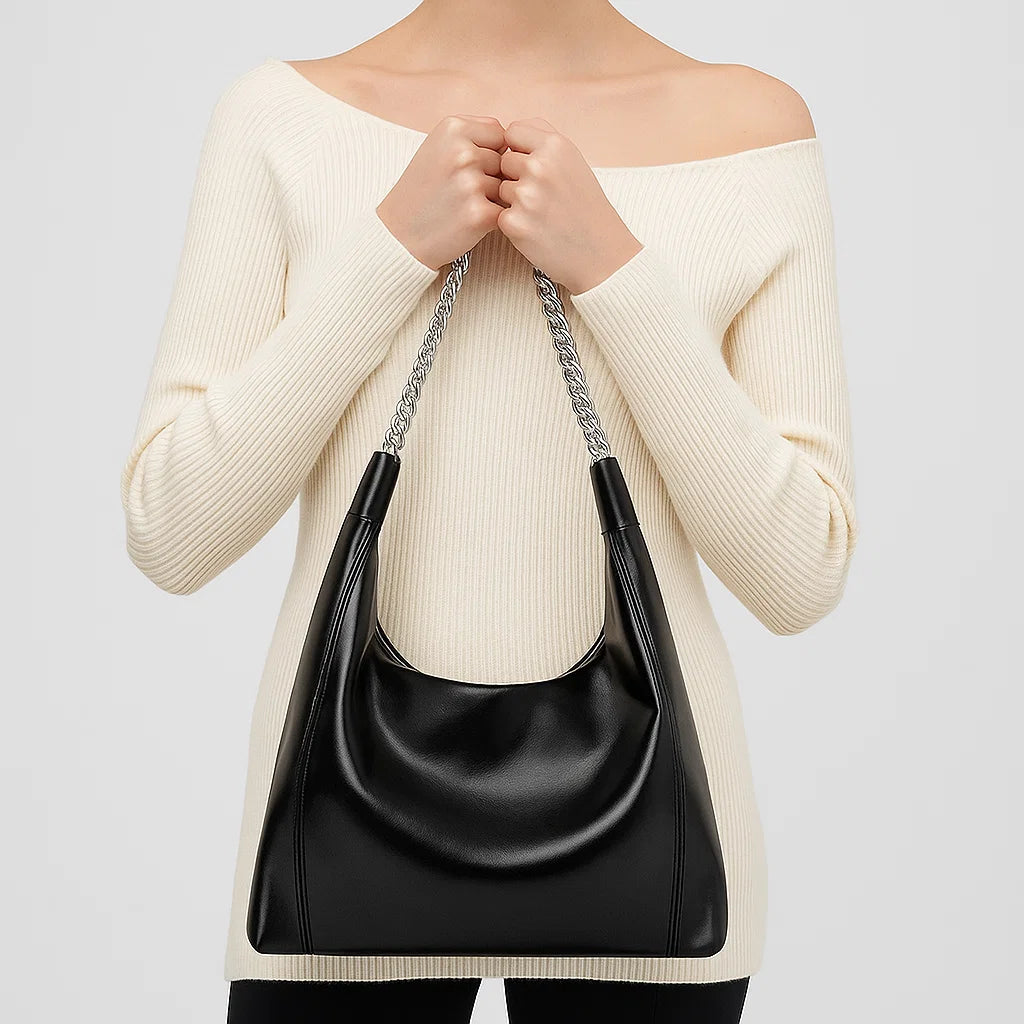 Colette | Sculpted Chain Bag