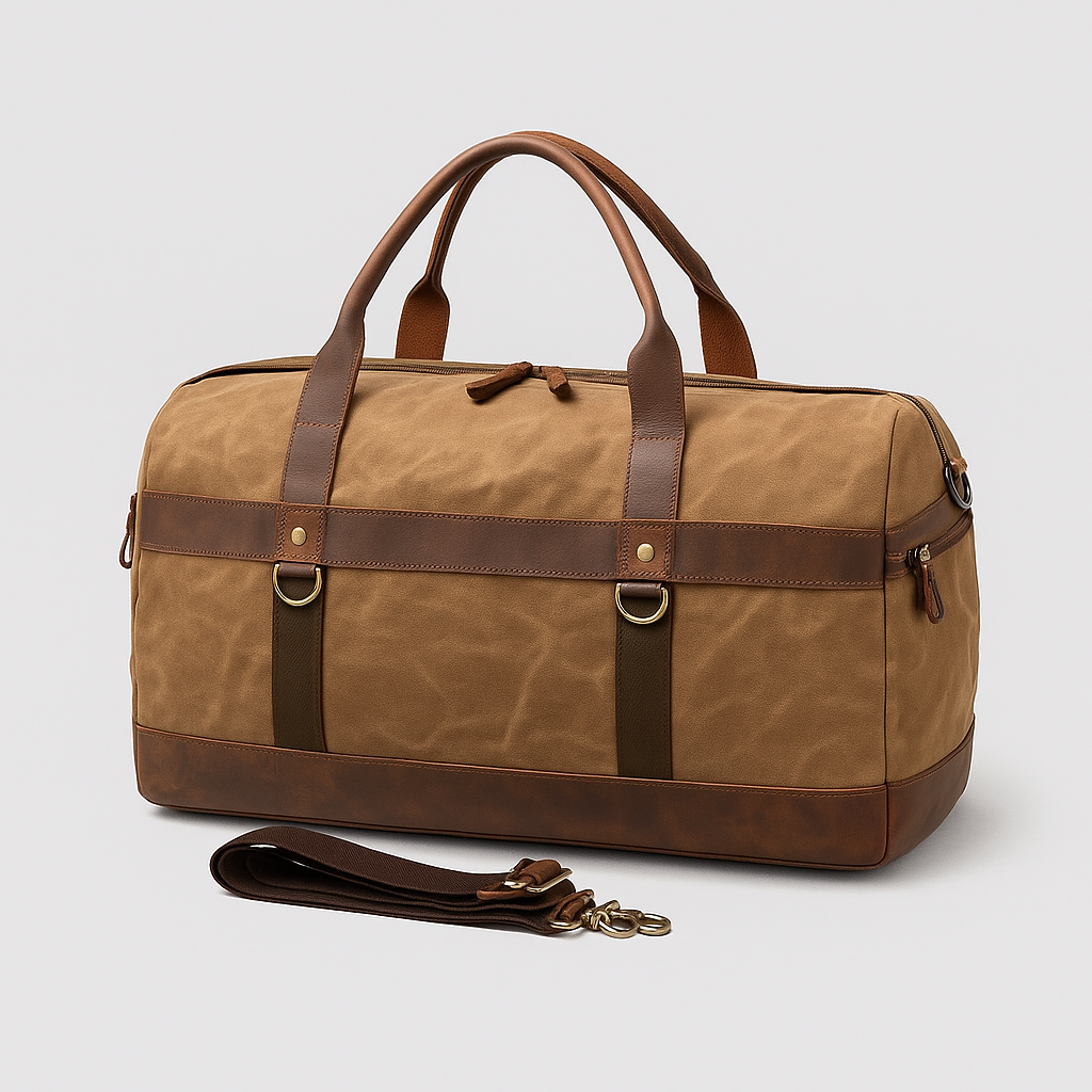 Como | Vintage Canvas Duffel Bag