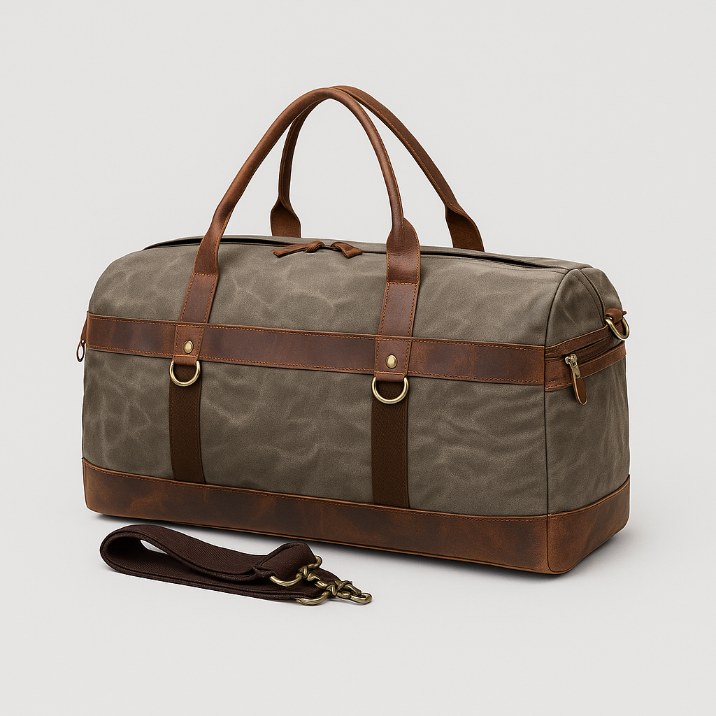 Como | Vintage Canvas Duffel Bag