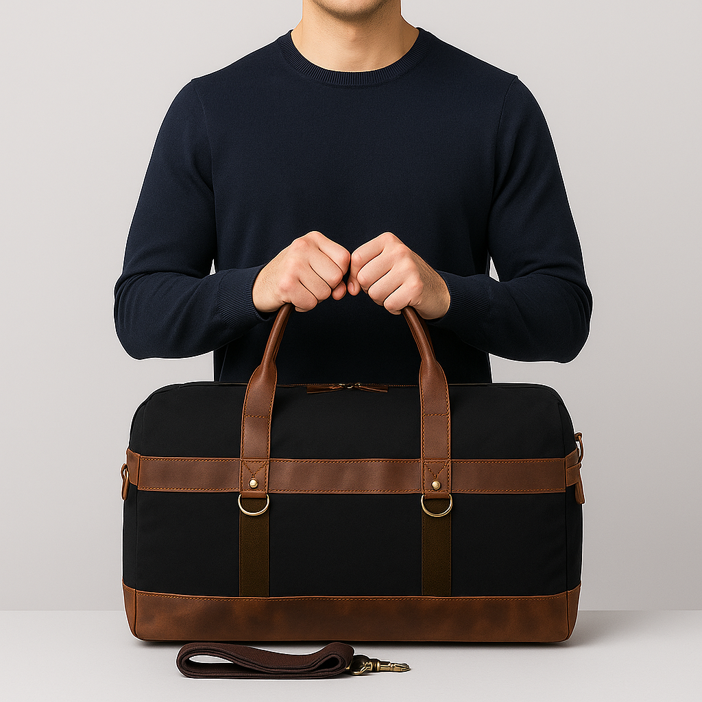 Como | Vintage Canvas Duffel Bag