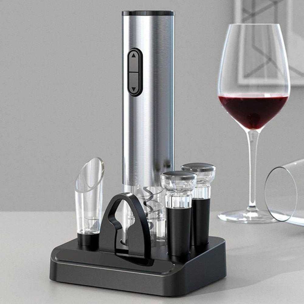 Electric Corkscrew | Wine Bottle Opener with Foil Cutter